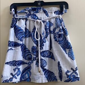 Lilly Pulitzer XS shell print skirt